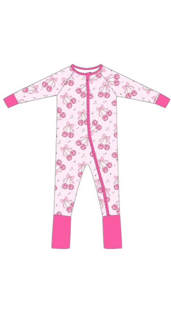 Cherry Disco Pajamas Zippy