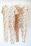 Load image into Gallery viewer, Girls Sunset Safari Two Piece Pajama Set
