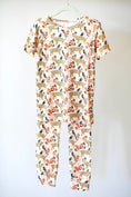 Load image into Gallery viewer, Girls Sunset Safari Two Piece Pajama Set
