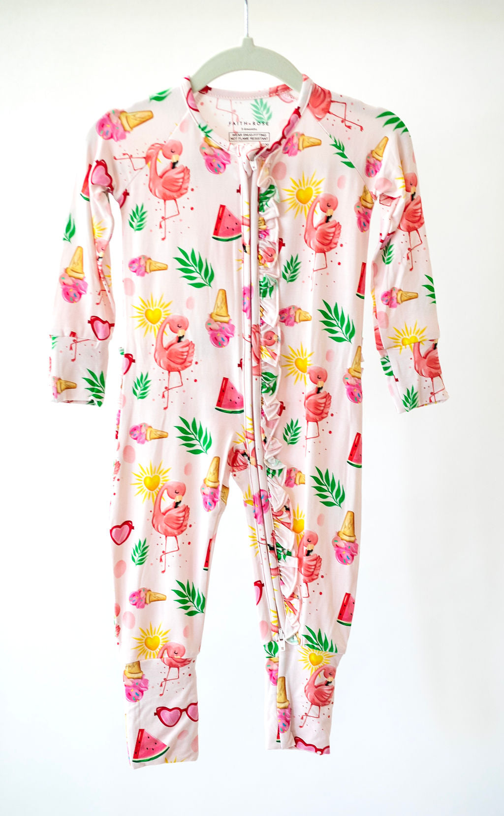 Girls Tutti Futti Zippy Pajama