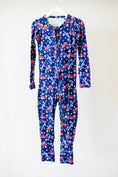 Load image into Gallery viewer, Stars & Stripes Zipper Pajama- 40% off. FINAL SALE.
