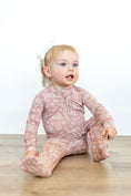 Load image into Gallery viewer, Baby Girl Ruffle Zipper Pajama
