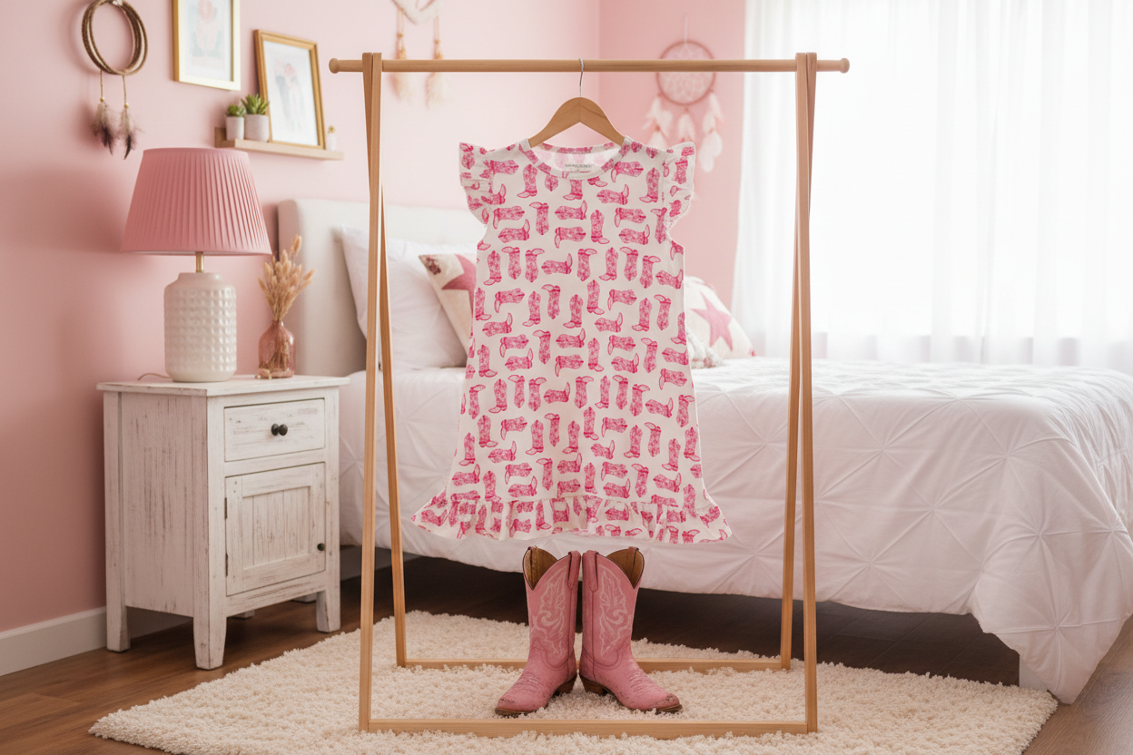 Rodeo Ruffles Pajama Dress