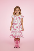 Load image into Gallery viewer, Rodeo Ruffles Pajama Dress
