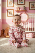 Load image into Gallery viewer, Rodeo Ruffles Zipper Pajama
