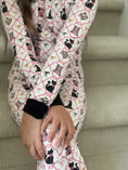 Load image into Gallery viewer, Moonlit Meows Two Piece Pajama Set
