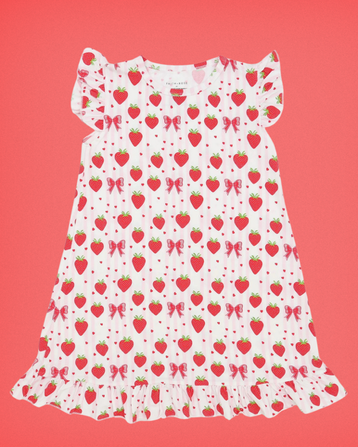 Berry Sweet Pajama Dress