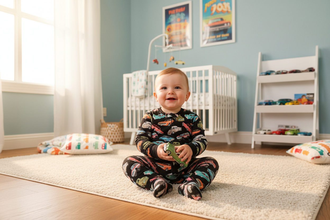 Boys Cruisin' Classics Zippy Pajama